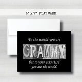 Grammy Card - Happy Mother's Day Card~ Cards ~ Flat Cards