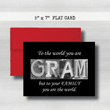 Gram Card - Happy Mother's Day Card~ Cards ~ Flat Cards