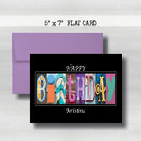 Birthday Card ~ Flat Cards ~