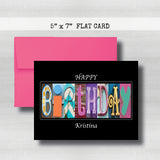 Birthday Card ~ Flat Cards ~