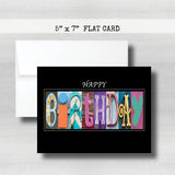 Birthday Card ~ Flat Cards ~