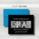 Gram Card - Happy Mother's Day Card~ Cards ~ Flat Cards