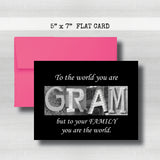 Gram Card - Happy Mother's Day Card~ Cards ~ Flat Cards