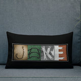 football pillow decor