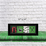 Golf Letter Art