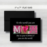 Mom Gifts-Mother's Day Card~ Cards ~ Flat Cards