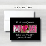 Mom Gifts-Mother's Day Card~ Cards ~ Flat Cards