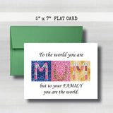MUM  Day Card~ Cards ~ Flat Cards