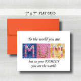 MUM  Day Card~ Cards ~ Flat Cards