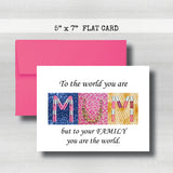 MUM  Day Card~ Cards ~ Flat Cards