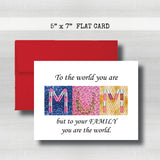 MUM  Day Card~ Cards ~ Flat Cards