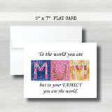 MUM  Day Card~ Cards ~ Flat Cards