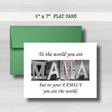 Mama Card - Happy Mother's Day Card~ Cards ~ Flat Cards