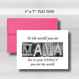 Mama Card - Happy Mother's Day Card~ Cards ~ Flat Cards