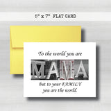 Mama Card - Happy Mother's Day Card~ Cards ~ Flat Cards