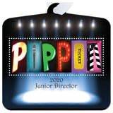 Theater Name Sign, Drama Club Gift Metal Ornament