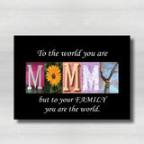 Mother's Day Gift - Unique Mom Gifts | Cherished Keepsake Canvas Print Art