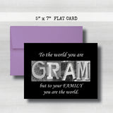 Gram Card - Happy Mother's Day Card~ Cards ~ Flat Cards