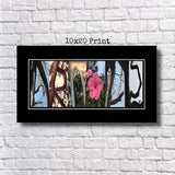 Tree Flower Branches Nature Letter Art