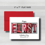 Valentine's Day Card - First Anniversary