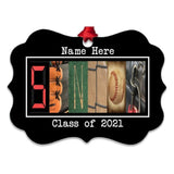 Personalized Senior Baseball Ornament