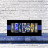 Police officer  Letter Art
