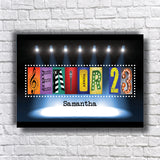 Theater Drama Senior 2025, Theater Name Sign, Graduation, Theatre Kid,  Club Gift, Broadway Nerd, Stage Crew, Actress Gift, Actor Musical