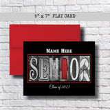 Personalized Senior Graduation Card 2023 Gown