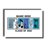 Senior Saxophone Band Letter Art