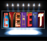 Theater Name Sign, Drama Club Gift, Stage Crew Gift,