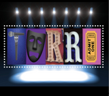 Theater Name Sign, Drama Club Gift, Stage Crew Gift,