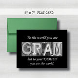 Gram Card - Happy Mother's Day Card~ Cards ~ Flat Cards