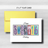 Sweet 16 Birthday Card ~  Cards ~ Pastel