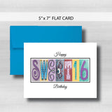 Sweet 16 Birthday Card ~  Cards ~ Pastel