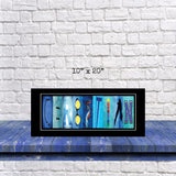 Swimming Letter Art