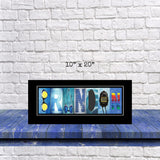 Swimming Letter Art
