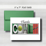 Tennis Coach Thank You Card~ Cards ~  Cards