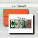 Tennis Coach Thank You Card~ Cards ~  Cards