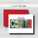 Tennis Coach Thank You Card~ Cards ~  Cards
