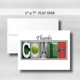 Tennis Coach Thank You Card~ Cards ~  Cards