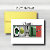 Tennis Coach Thank You Card~ Cards ~  Cards