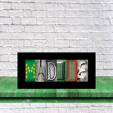 Tennis Letter Art