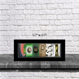 Track Letter Art