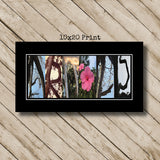 Tree Flower Branches Nature Letter Art