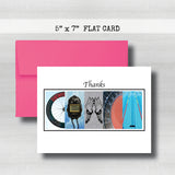 TriAthlon~ Coach Thank You Card ~ Cards ~ Flat Cards