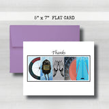 TriAthlon~ Coach Thank You Card ~ Cards ~ Flat Cards