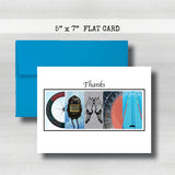 TriAthlon~ Coach Thank You Card ~ Cards ~ Flat Cards