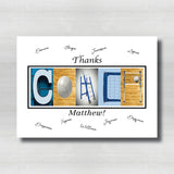 Volleyball Blue Coach Thank you