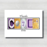 Volleyball Purple Coach Thank you