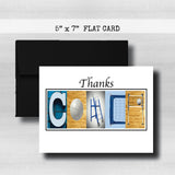 Volleyball Coach Thank You Card~ Cards ~  Cards